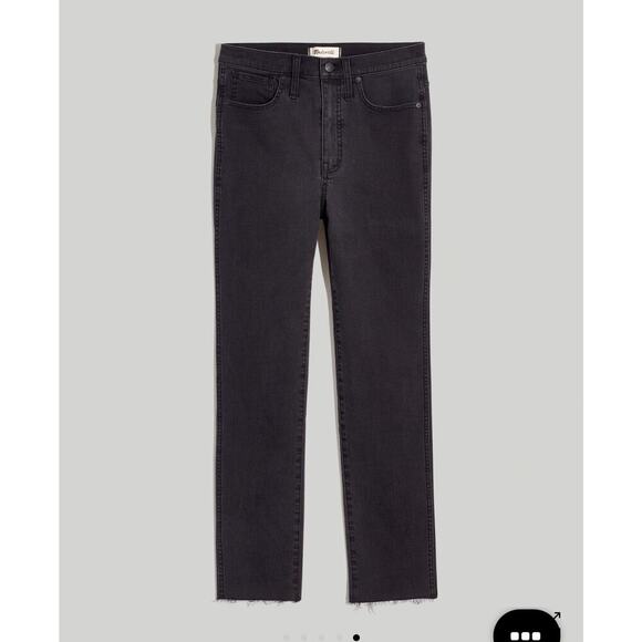 Madewell Stovepipe Jeans in Banberry Wash: Raw-Hem Edition - Picture 1 of 13